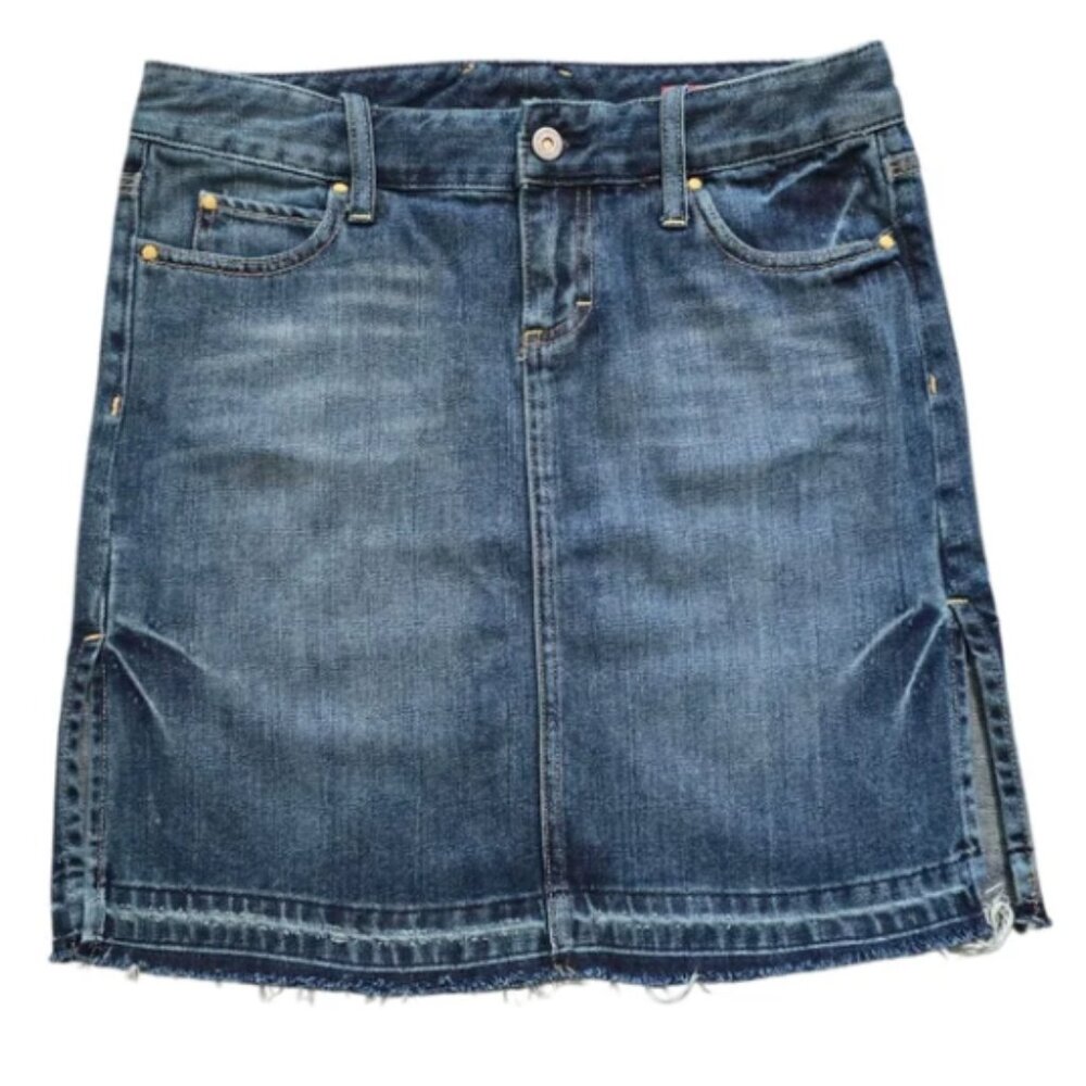 Express Y2K Denim Skirt